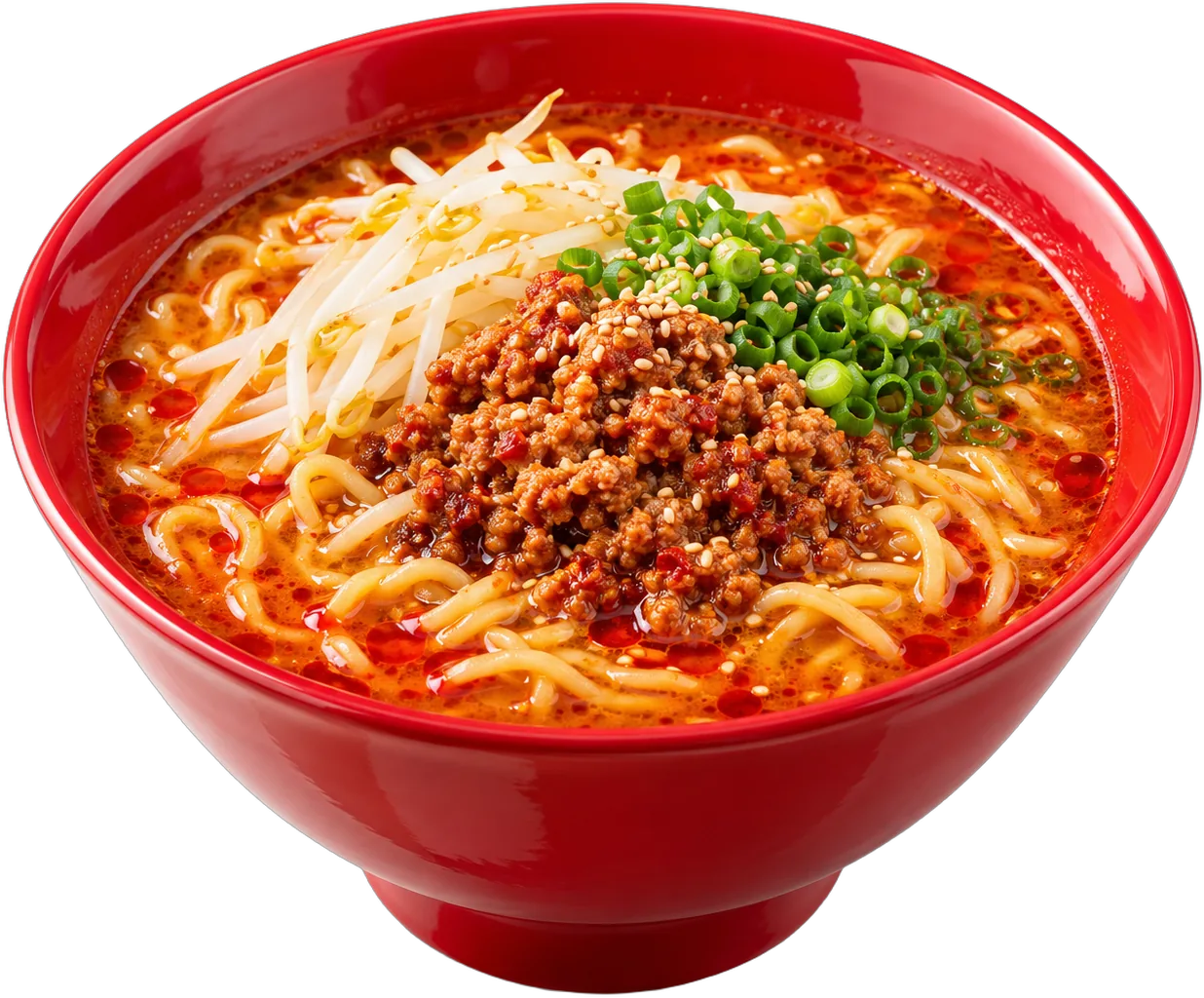 赤い丼のからうま味噌ラーメン