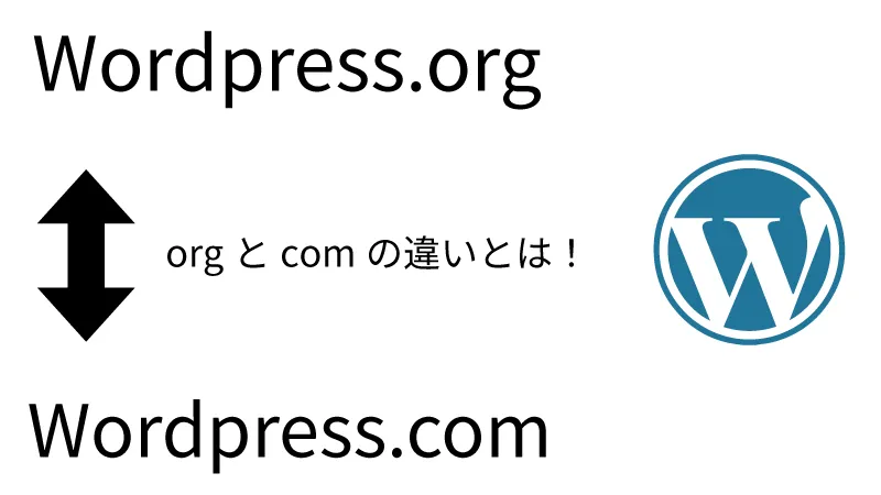 Wordpress.orgとWordpress.comの違いとは！？